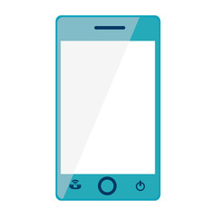 smartphone phone technology icon, vector illustration icon