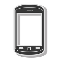 smartphone phone technology icon, vector illustration icon