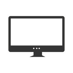 television lcd modern icon vector illustration