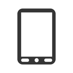 smartphone phone technology icon, vector illustration icon