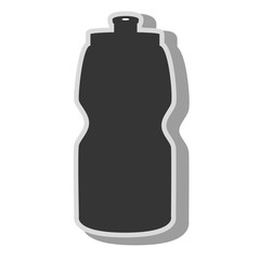water bottle sport icon vector illustration