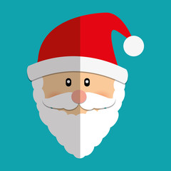 Merry christmas card and icons design, vector illustration.