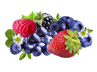 strawberries, blackberries, blueberries, blackberries, raspberri