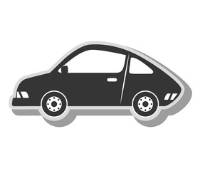 car vehicle transport icon vector illustration