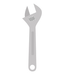wrench tool repair icon vector illustration