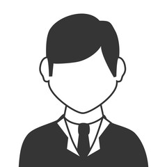 Businessman theme design, vector illustration icon.