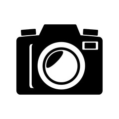 Vintage photographic camera icon vector illustration