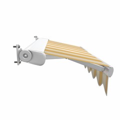 Awnings, marques patio Poni. 3d illustration