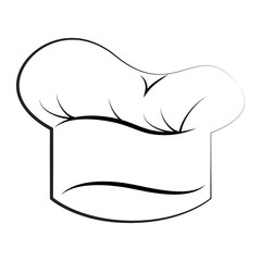hat restaurant chef icon vector illustration