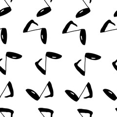 Abstract music seamless pattern background vector illustration for your design