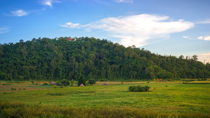 Fototapeta na wymiar Landscape and countryside of Chiang Mai Province