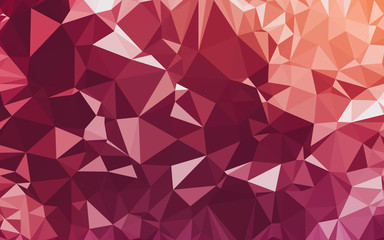 Abstract low poly background, geometry triangle