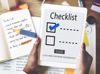 Checklist Choices To Do Audit Evaluation Concept
