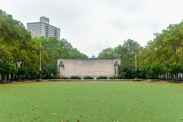 Fototapeta na wymiar Brooklyn War Memorial