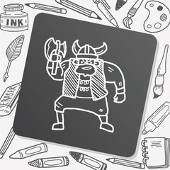 viking doodle