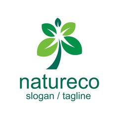 Eco natural logo