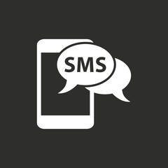 Fototapeta premium SMS - vector icon.