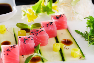 Tuna sashimi