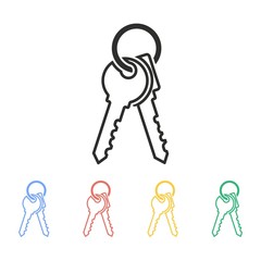 Key - vector icon.