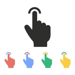 Touch - vector icon.