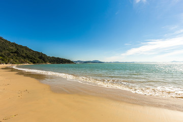 Fototapeta premium View of Laranjeiras Beach, Balneario Camboriu. Santa Catarina