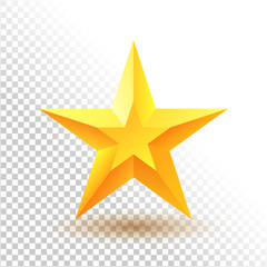 Gold star icon.
