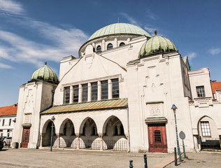 Fototapeta premium Synagogue in Trencin, Slovakia, religious architecture