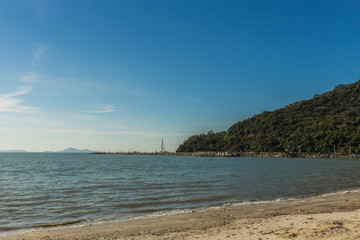 City View of Balneario Camboriu beach. Santa Catarina