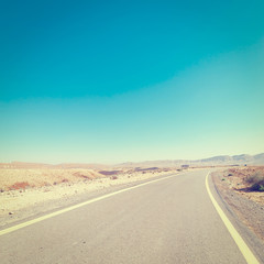 Road in Desert