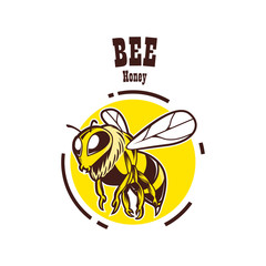 Logo Bee Honey