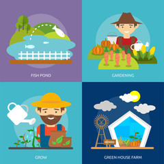 Obraz premium Farm and Ranch Conceptual Design