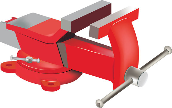 morsa da  tavolo girevole