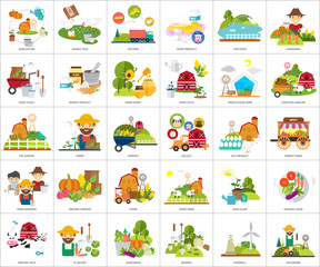 Fototapeta premium Farm and Ranch Conceptual Design