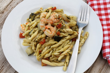 pâtes aux crevettes 10082016