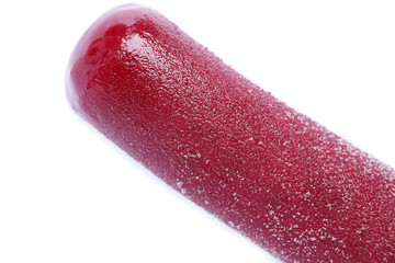 grape ice candy isolated