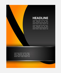 Fototapeta premium modern brochure design 