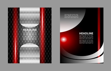 Professional business flyer template, brochure, cover design or corporate banner
