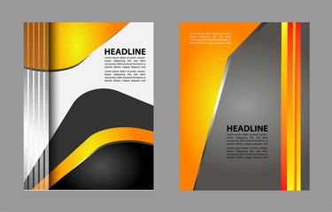 Abstract flyer vector background
