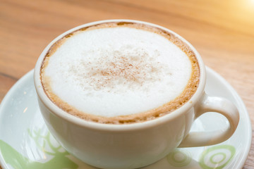 close up of cup of coffee
