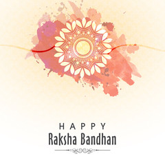 Greeting Card for Happy Raksha Bandhan.