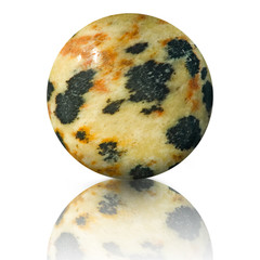 Isolated image of a stone close up