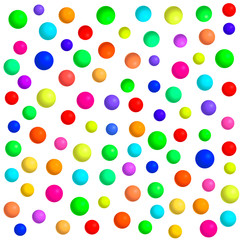 Background of colorful circles
