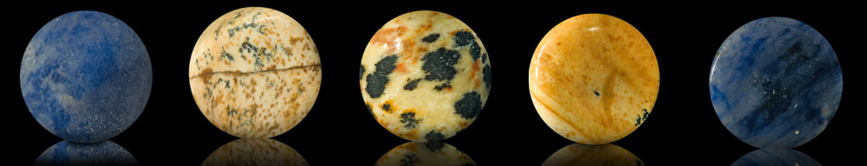 Isolated image of a stone close up