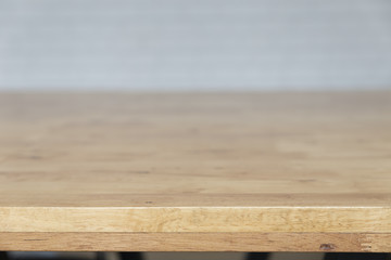 wooden table for display your product