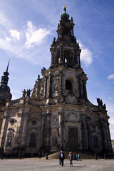 Obraz premium katholische Hofkirche, Desden