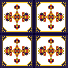 Spanish tile pattern