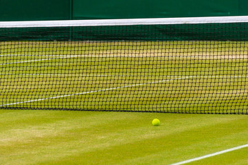 Lawn tennis court
