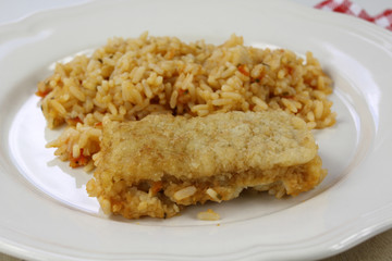 poisson pané et riz 10082016