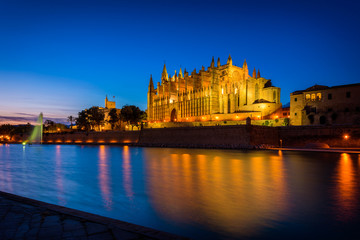 Cathedral of Palma de Mallorca, Mallorca, Balearic Islands, Spain