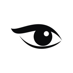 Obraz premium Eye logo icon